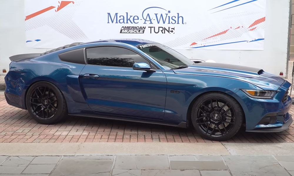 2016 Mustang GT Transformation for Make-A-Wish® 2016 Mustang GT Transformation